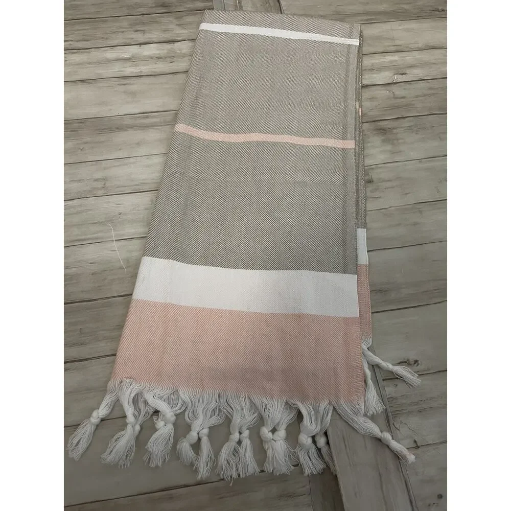 Hamam Turkish Cotton Bath Beach Hammam Towel Peshtemal Sauna Small Stripe N161